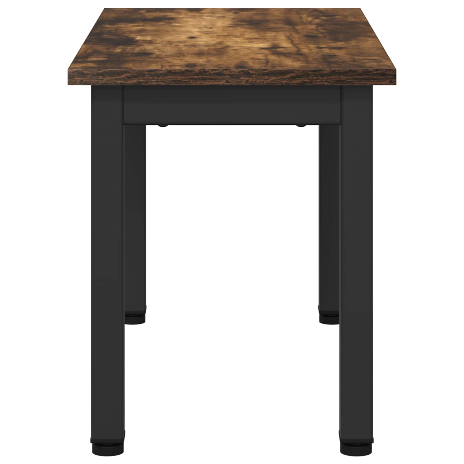 Konferenční Stolek Kouřový Dub 60 X 30 X 36 Cm Kompozitní Dřevo