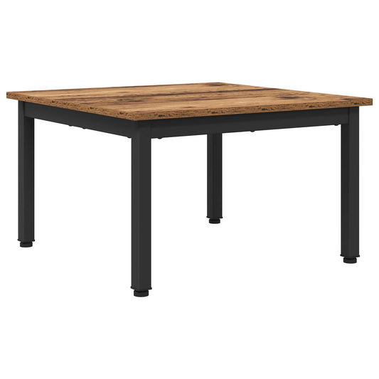 Konferenční Stolek Staré Dřevo 60 X 60 X 36 Cm Kompozitní Dřevo