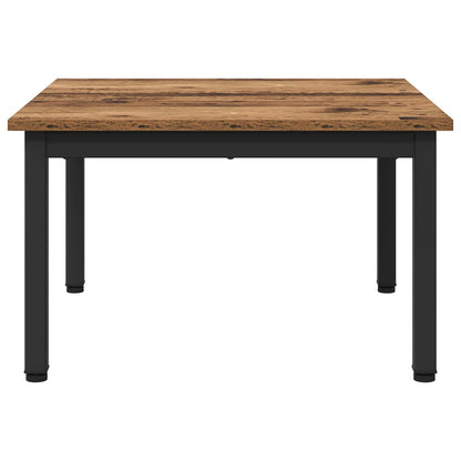 Konferenční Stolek Staré Dřevo 60 X 60 X 36 Cm Kompozitní Dřevo