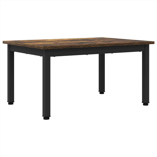 Konferenční Stolek Kouřový Dub 70 X 50 X 36 Cm Kompozitní Dřevo