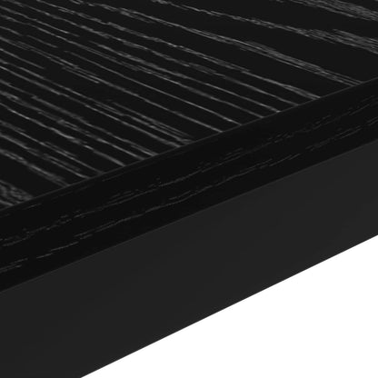 Konferenční Stolek Černý Dub 100 X 50 X 45 Cm Kompozitní Dřevo