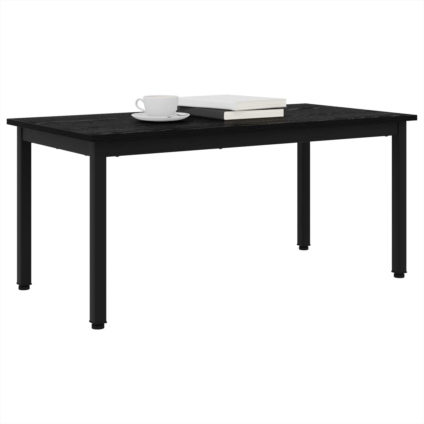 Konferenční Stolek Černý Dub 100 X 50 X 45 Cm Kompozitní Dřevo