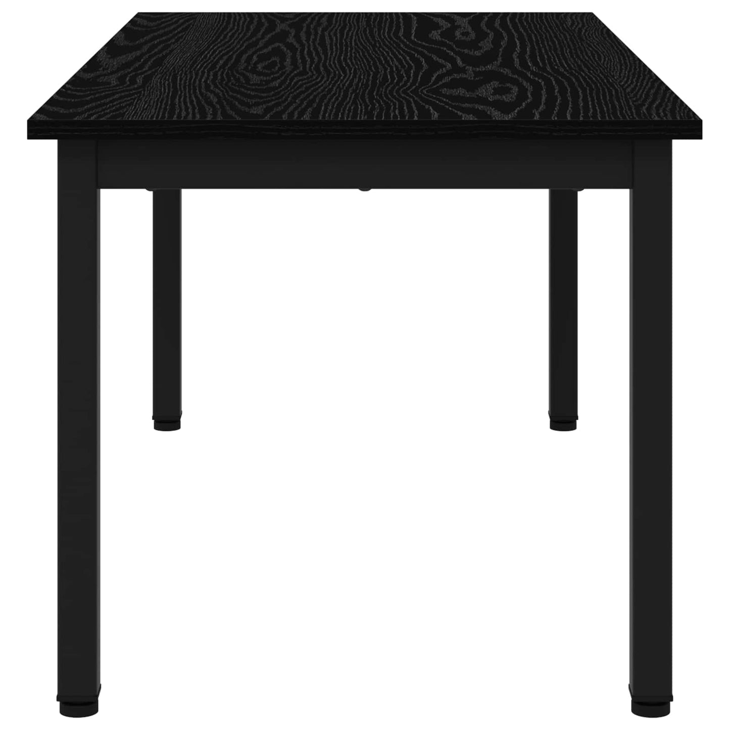 Konferenční Stolek Černý Dub 100 X 50 X 45 Cm Kompozitní Dřevo