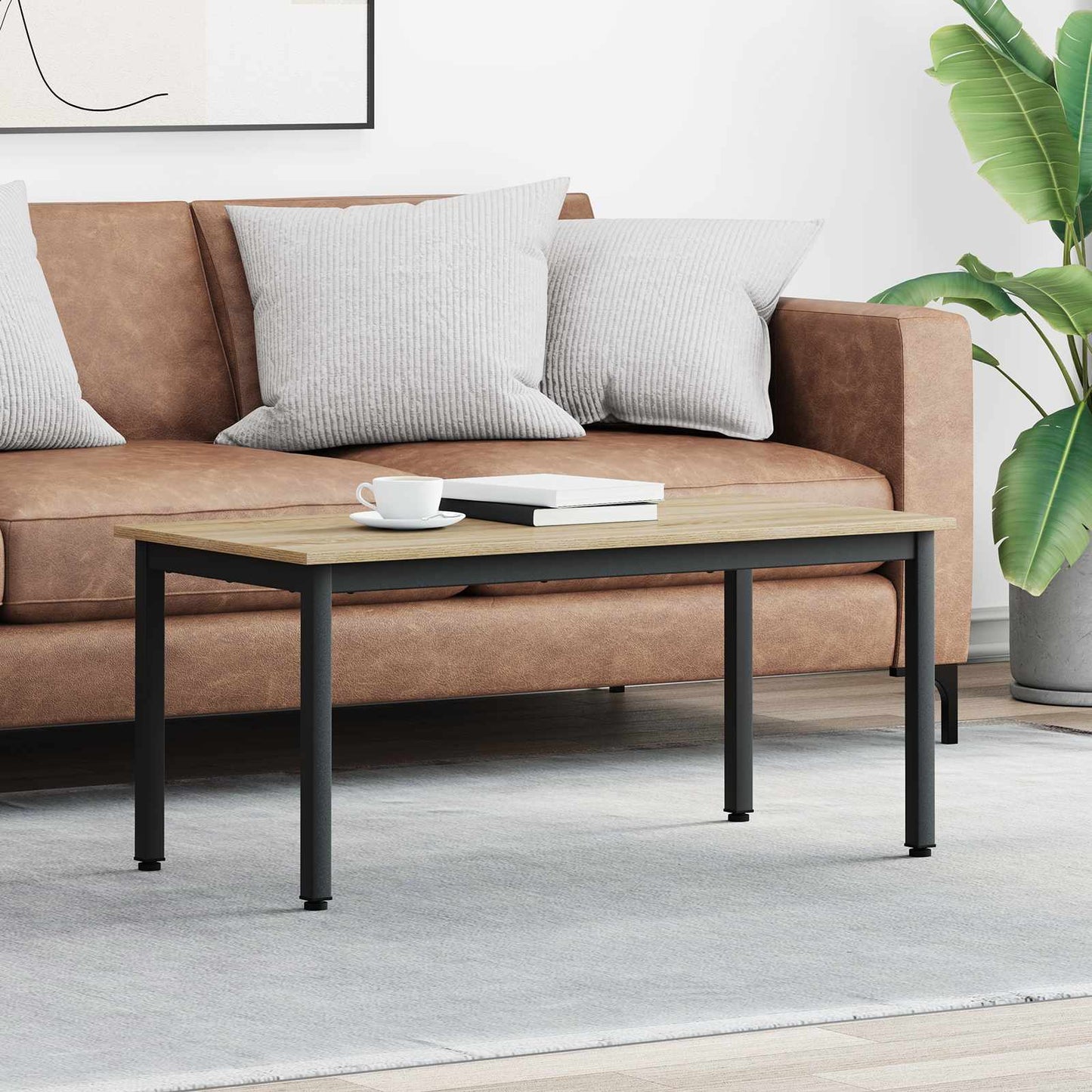 Konferenční Stolek Sonoma 100 X 50 X 45 Cm Kompozitní Dřevo