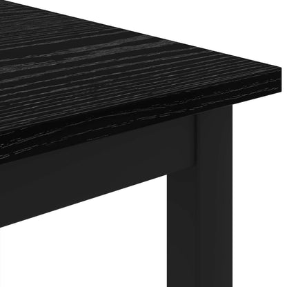 Konferenční Stolek Černý Dub 80 X 80 X 45 Cm Kompozitní Dřevo