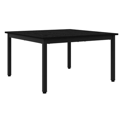 Konferenční Stolek Černý Dub 80 X 80 X 45 Cm Kompozitní Dřevo