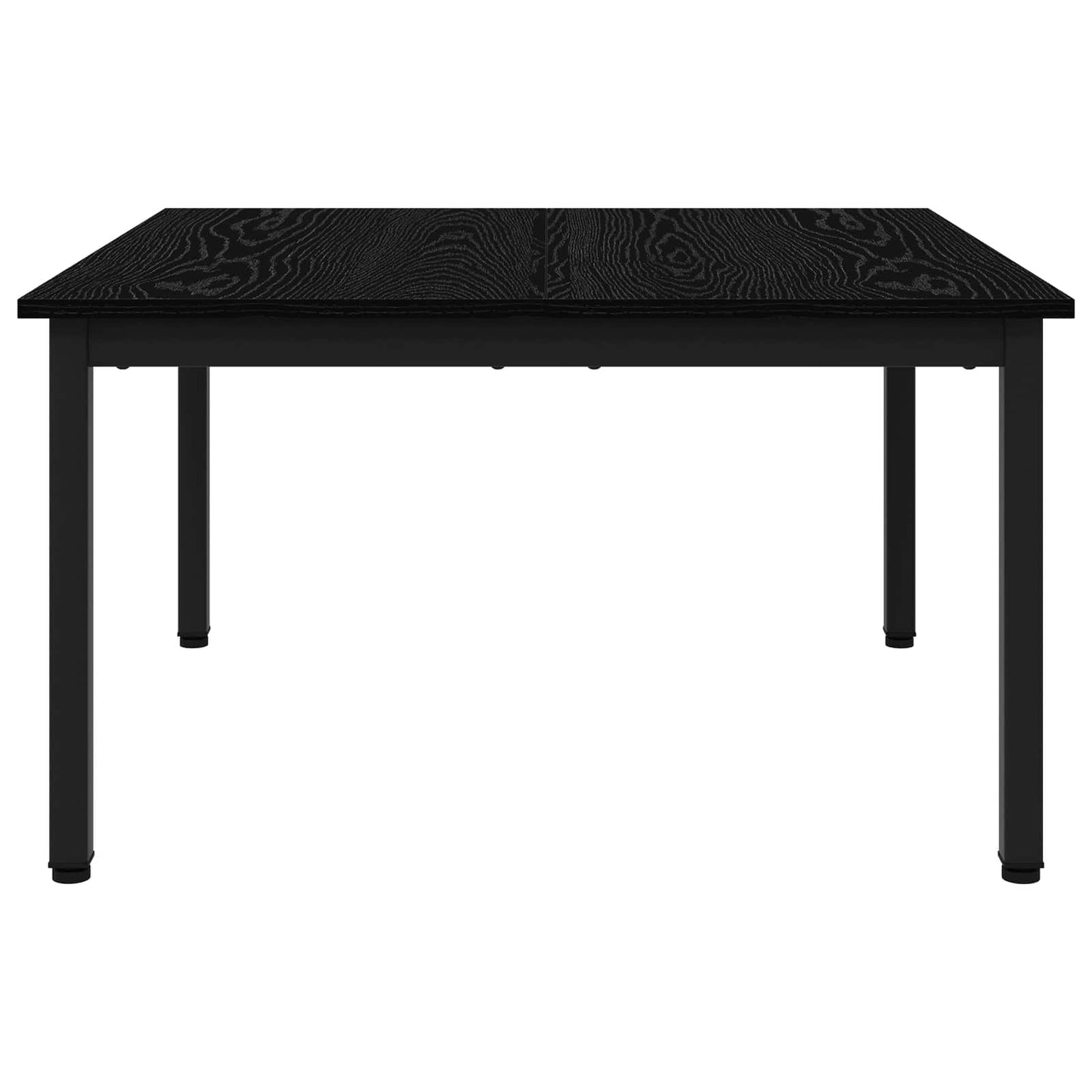 Konferenční Stolek Černý Dub 80 X 80 X 45 Cm Kompozitní Dřevo
