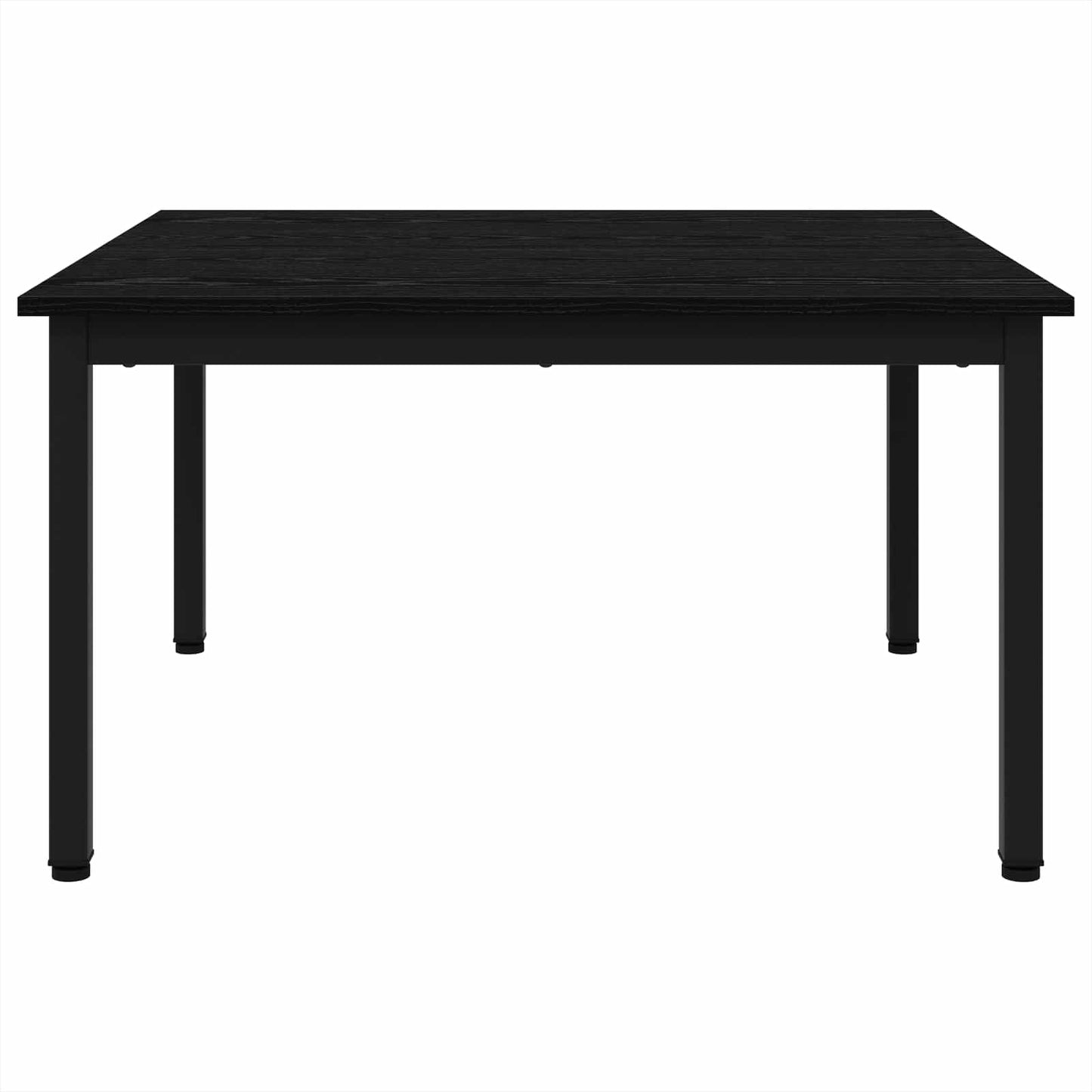 Konferenční Stolek Černý Dub 80 X 80 X 45 Cm Kompozitní Dřevo