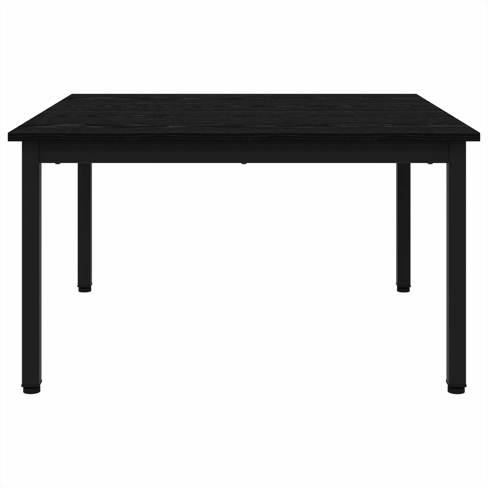 Konferenční Stolek Černý Dub 80 X 80 X 45 Cm Kompozitní Dřevo