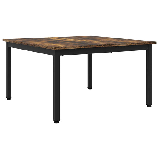 Konferenční Stolek Kouřový Dub 80 X 80 X 45 Cm Kompozitní Dřevo