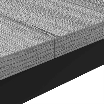 Konferenční Stolek Šedá Sonoma 80 X 80 X 45 Cm Kompozitní Dřevo