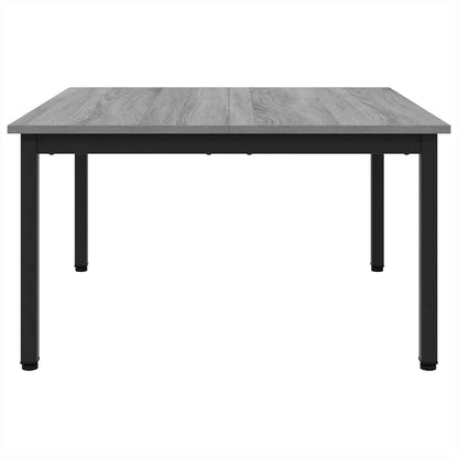 Konferenční Stolek Šedá Sonoma 80 X 80 X 45 Cm Kompozitní Dřevo
