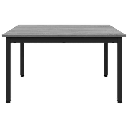 Konferenční Stolek Šedá Sonoma 80 X 80 X 45 Cm Kompozitní Dřevo