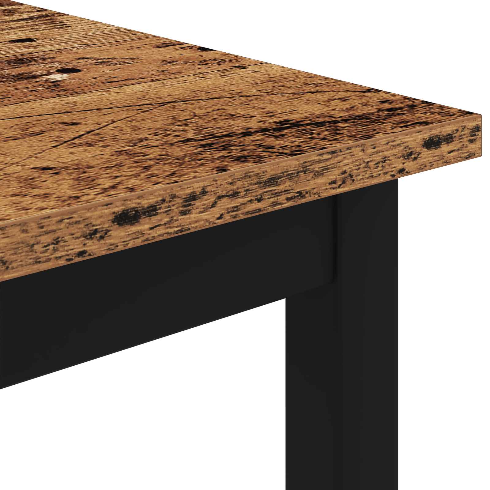 Konferenční Stolek Staré Dřevo 80 X 80 X 45 Cm Kompozitní Dřevo