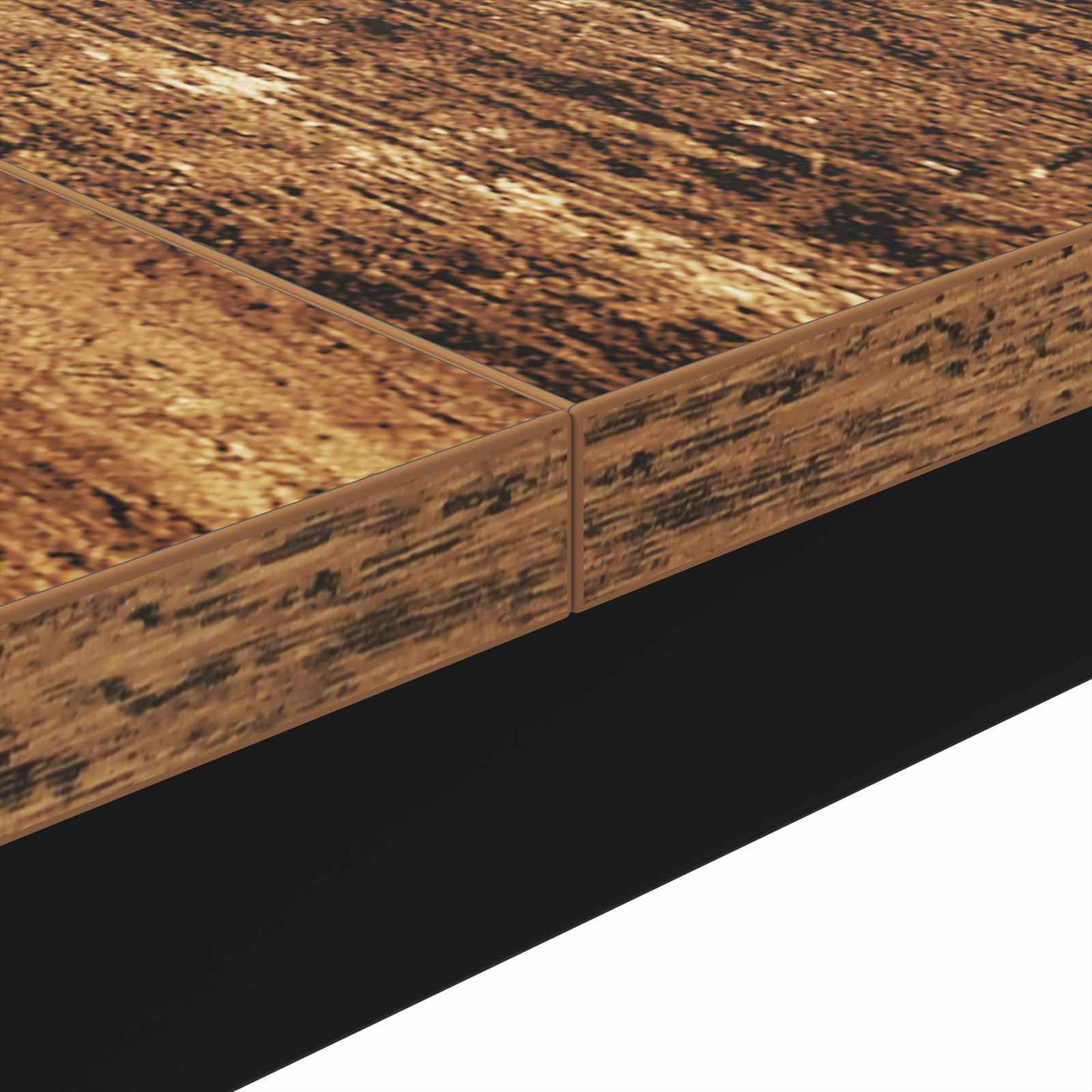 Konferenční Stolek Staré Dřevo 80 X 80 X 45 Cm Kompozitní Dřevo