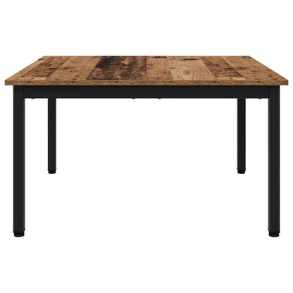Konferenční Stolek Staré Dřevo 80 X 80 X 45 Cm Kompozitní Dřevo