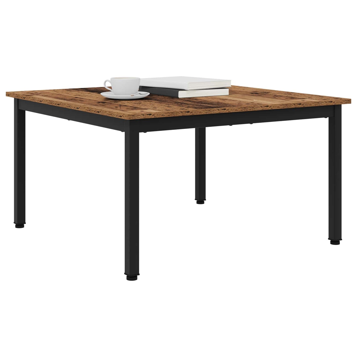 Konferenční Stolek Staré Dřevo 80 X 80 X 45 Cm Kompozitní Dřevo