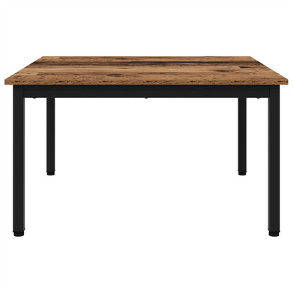 Konferenční Stolek Staré Dřevo 80 X 80 X 45 Cm Kompozitní Dřevo
