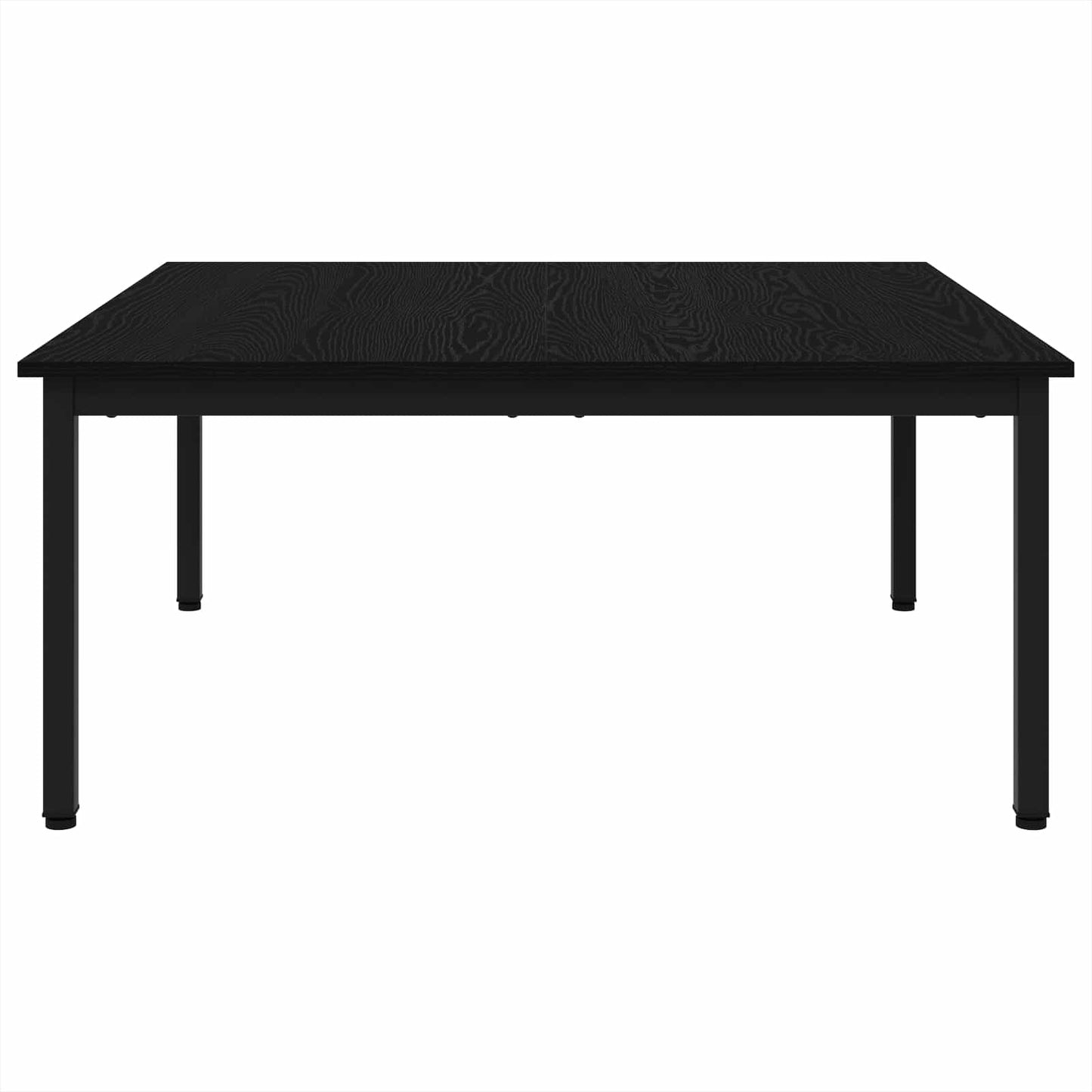 Konferenční Stolek Černý Dub 100 X 100 X 45 Cm Kompozitní Dřevo