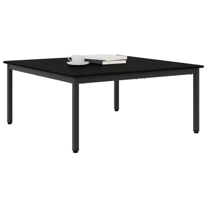Konferenční Stolek Černý Dub 100 X 100 X 45 Cm Kompozitní Dřevo