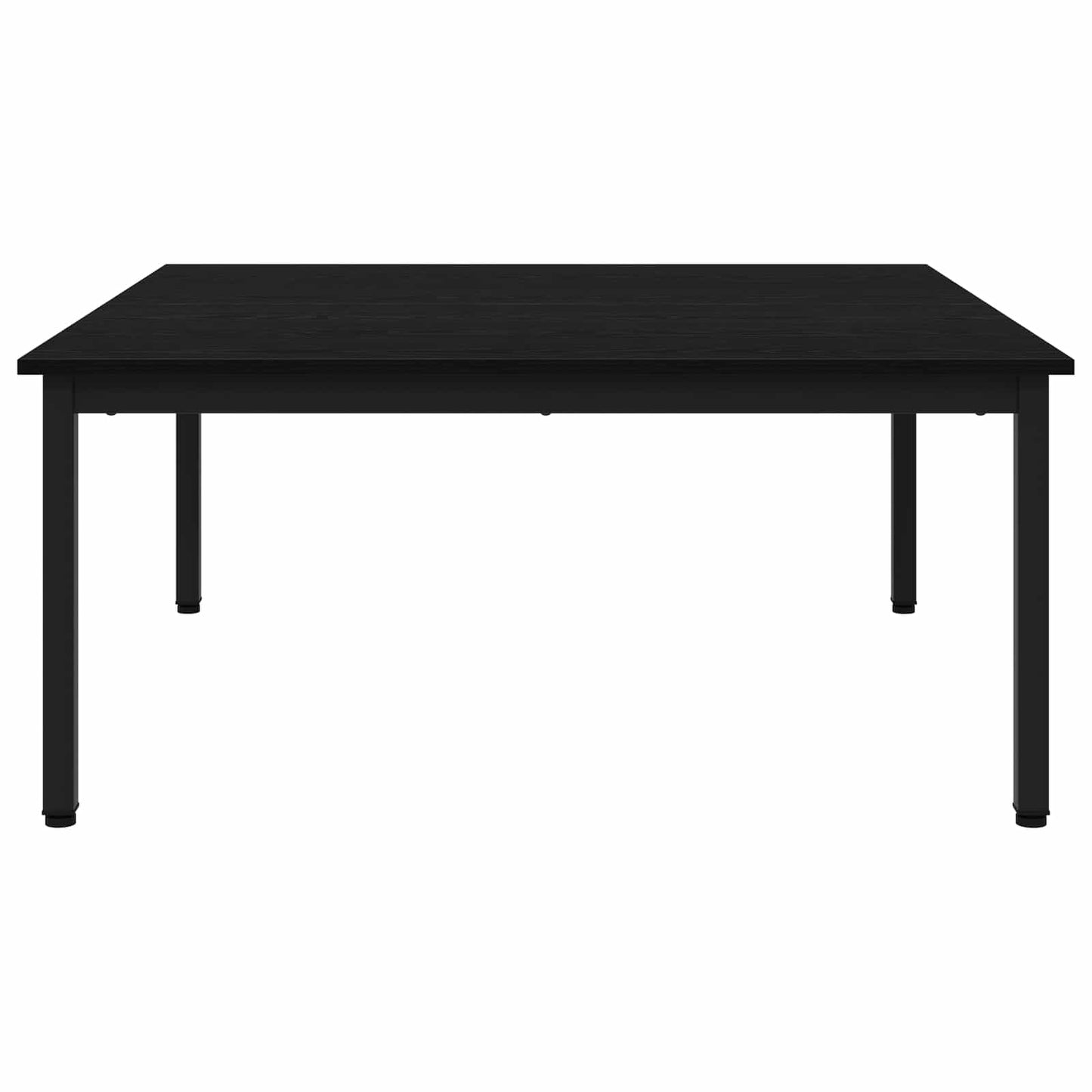 Konferenční Stolek Černý Dub 100 X 100 X 45 Cm Kompozitní Dřevo