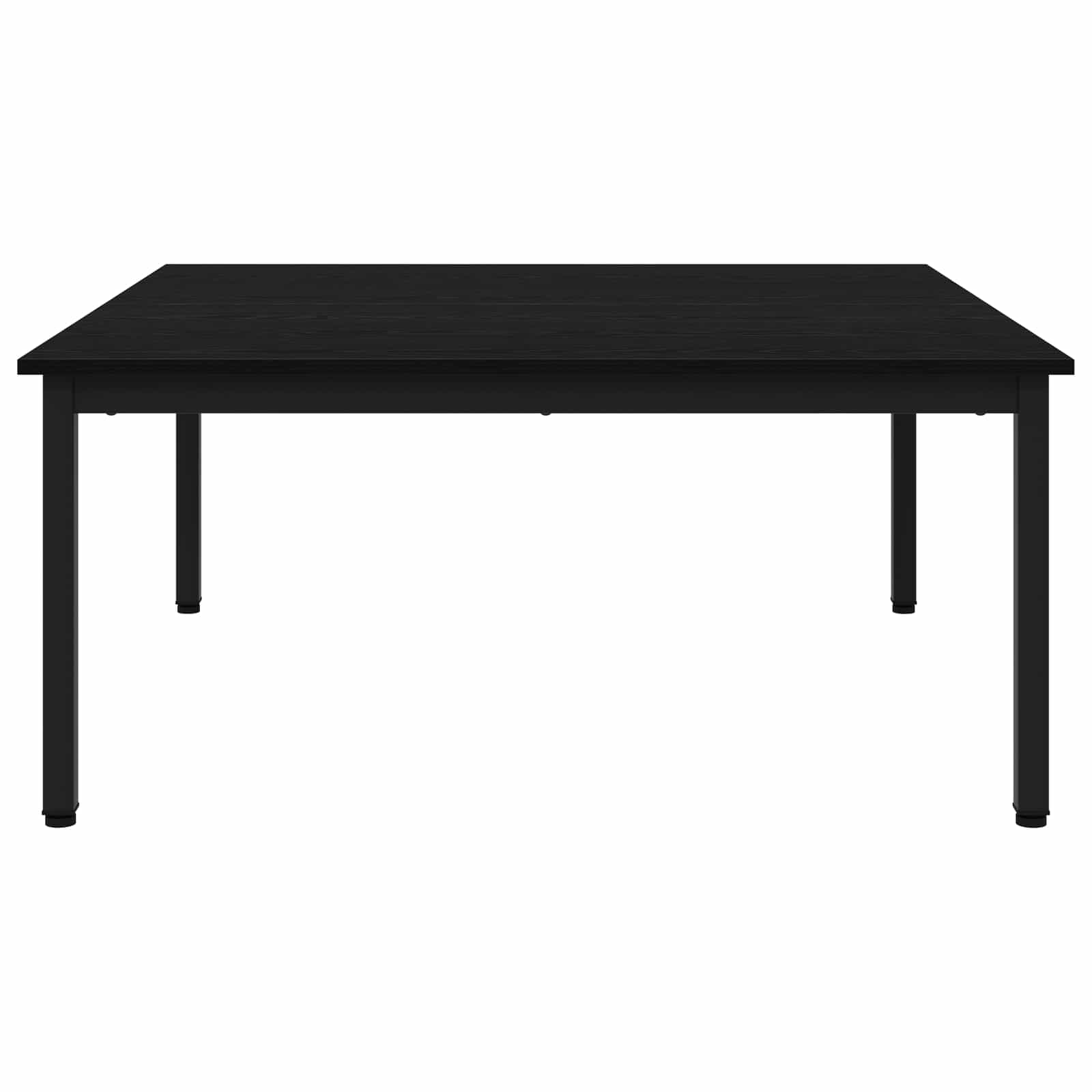 Konferenční Stolek Černý Dub 100 X 100 X 45 Cm Kompozitní Dřevo
