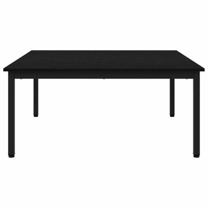 Konferenční Stolek Černý Dub 100 X 100 X 45 Cm Kompozitní Dřevo