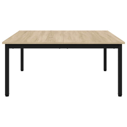 Konferenční Stolek Sonoma 100 X 100 X 45 Cm Kompozitní Dřevo