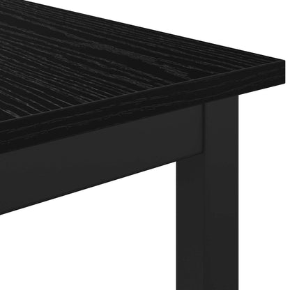 Lavice Černý Dub 80 X 35 X 45 Cm Kompozitní Dřevo