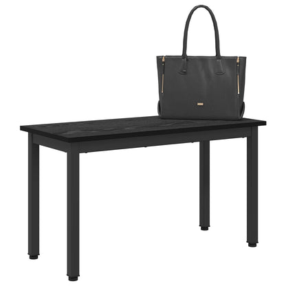 Lavice Černý Dub 80 X 35 X 45 Cm Kompozitní Dřevo
