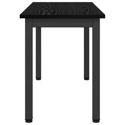 Lavice Černý Dub 80 X 35 X 45 Cm Kompozitní Dřevo