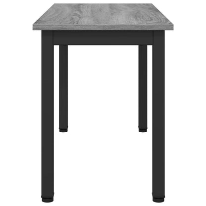 Lavice Šedá Sonoma 80 X 35 X 45 Cm Kompozitní Dřevo