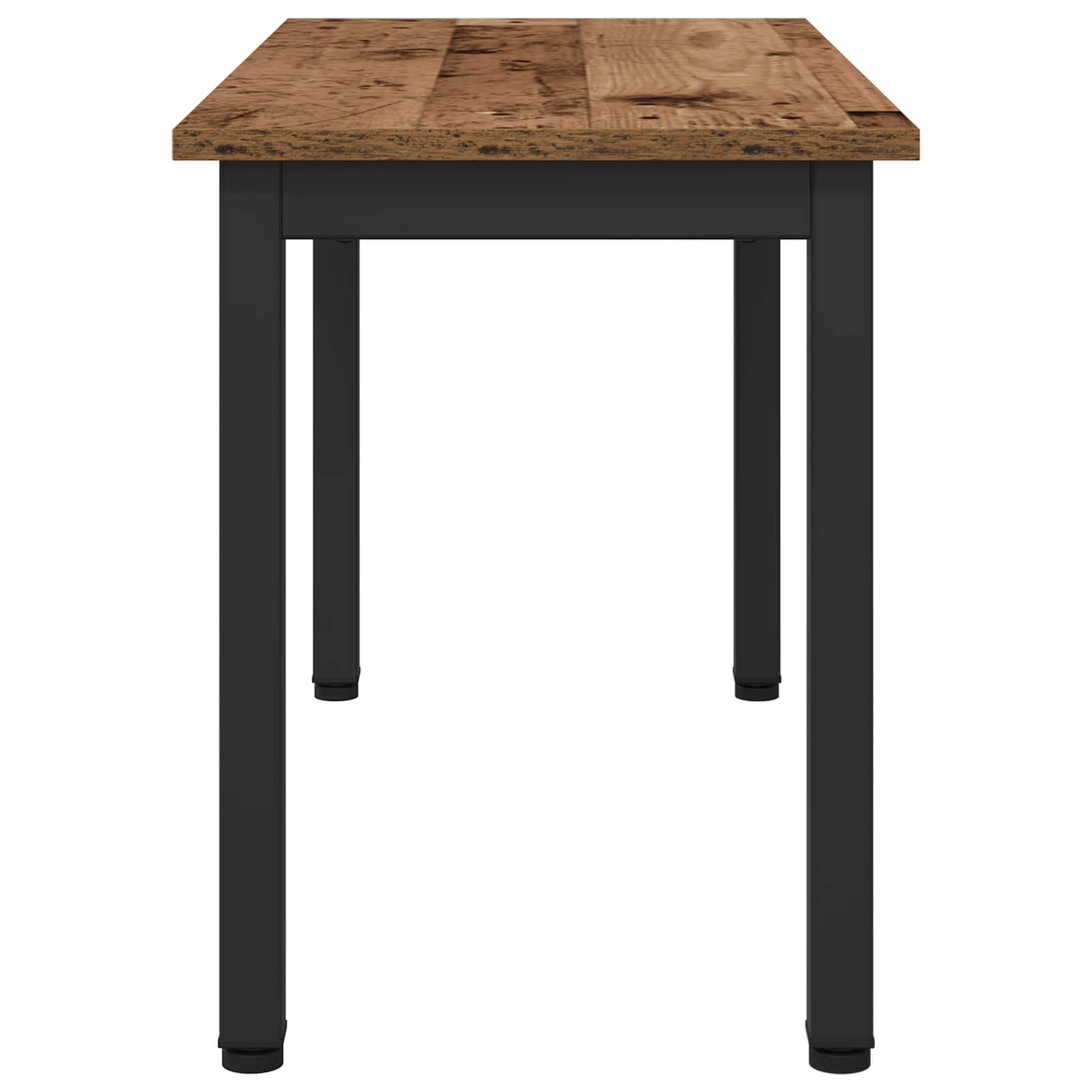 Lavice Staré Dřevo 80 X 35 X 45 Cm Kompozitní Dřevo