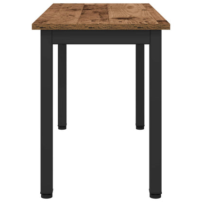 Lavice Staré Dřevo 80 X 35 X 45 Cm Kompozitní Dřevo