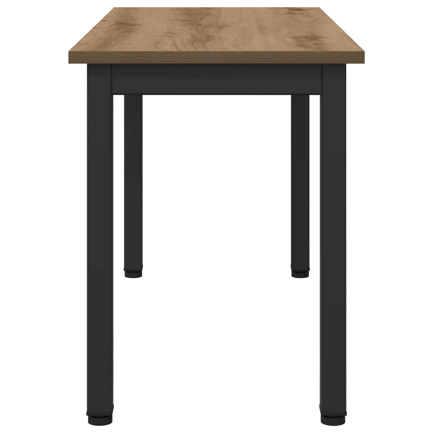 Lavice Umělecký Dub 80 X 35 X 45 Cm Kompozitní Dřevo