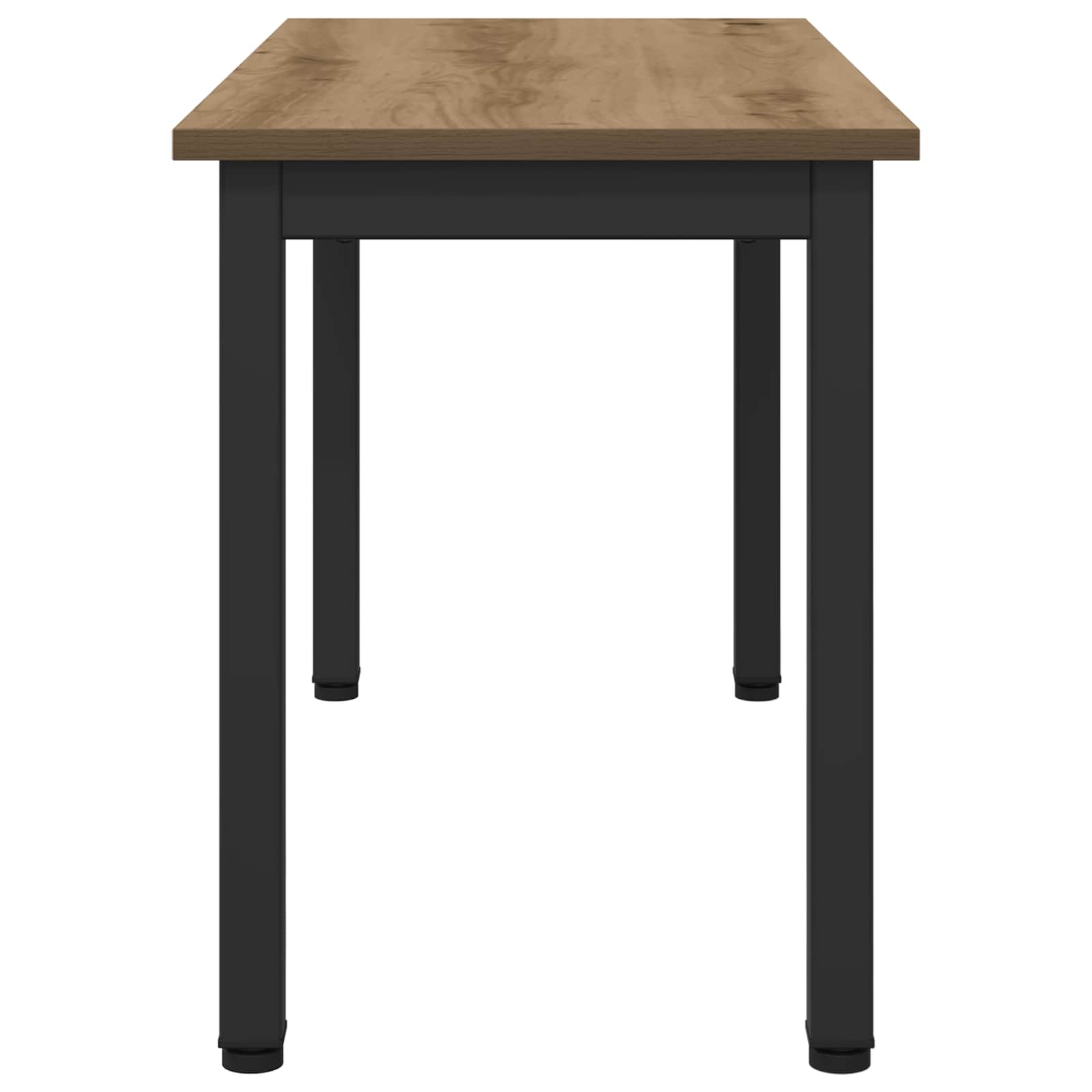 Lavice Umělecký Dub 80 X 35 X 45 Cm Kompozitní Dřevo