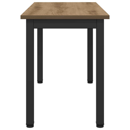 Lavice Umělecký Dub 80 X 35 X 45 Cm Kompozitní Dřevo