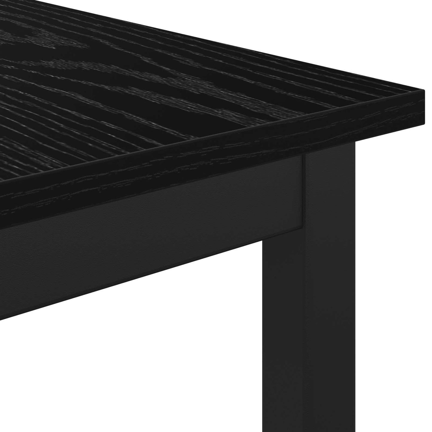 Lavice Černý Dub 110 X 35 X 45 Cm Kompozitní Dřevo
