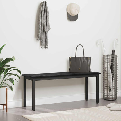 Lavice Černý Dub 110 X 35 X 45 Cm Kompozitní Dřevo