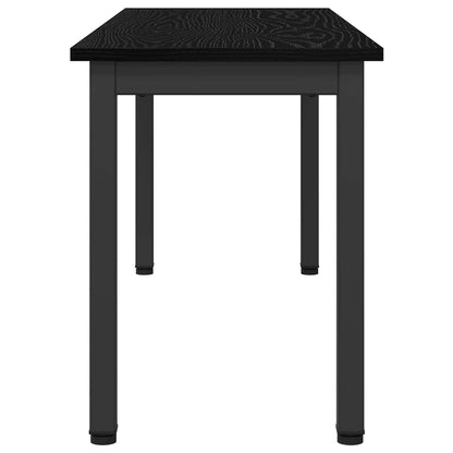 Lavice Černý Dub 110 X 35 X 45 Cm Kompozitní Dřevo