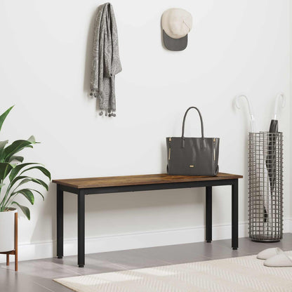 Lavice Kouřový Dub 110 X 35 X 45 Cm Kompozitní Dřevo