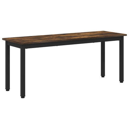 Lavice Kouřový Dub 110 X 35 X 45 Cm Kompozitní Dřevo