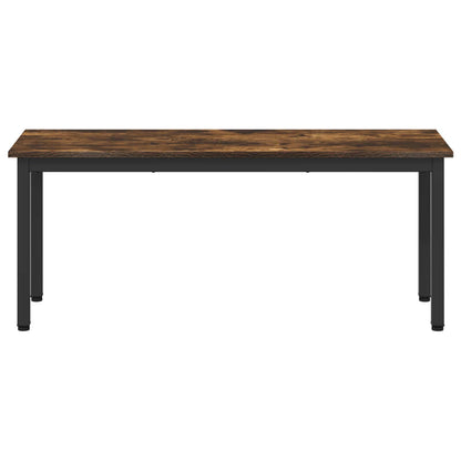 Lavice Kouřový Dub 110 X 35 X 45 Cm Kompozitní Dřevo