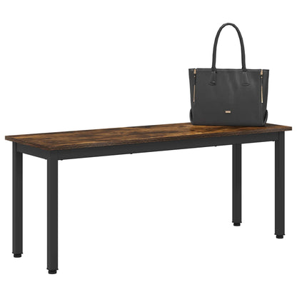 Lavice Kouřový Dub 110 X 35 X 45 Cm Kompozitní Dřevo