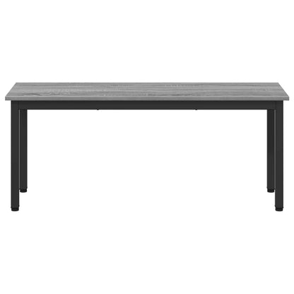 Lavice Šedá Sonoma 110 X 35 X 45 Cm Kompozitní Dřevo