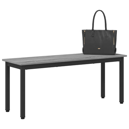 Lavice Šedá Sonoma 110 X 35 X 45 Cm Kompozitní Dřevo