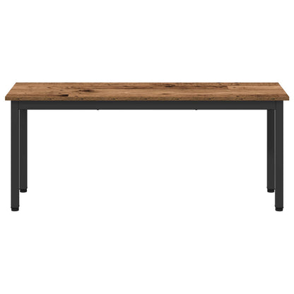Lavice Staré Dřevo 110 X 35 X 45 Cm Kompozitní Dřevo