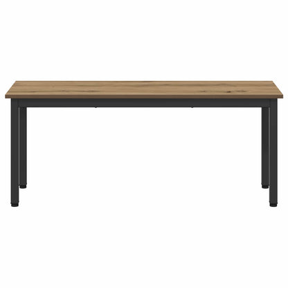 Lavice Umělecký Dub 110 X 35 X 45 Cm Kompozitní Dřevo