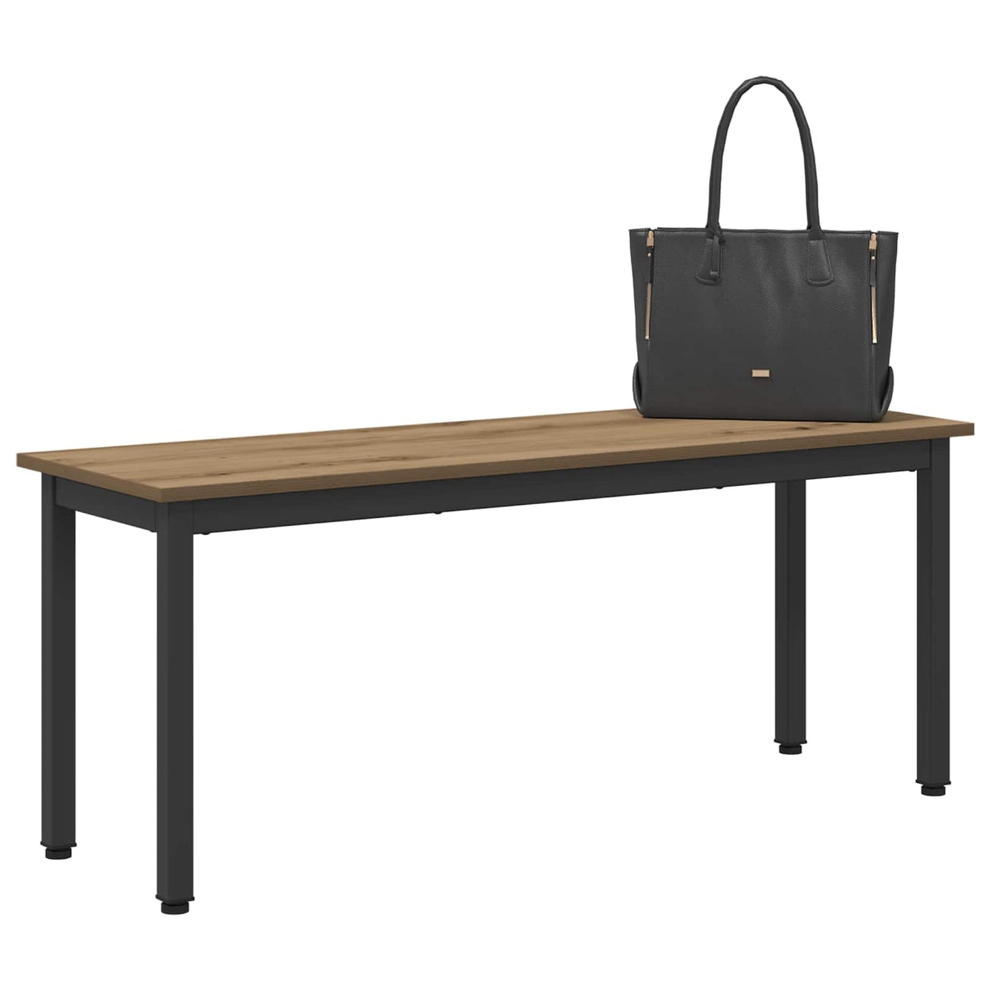 Lavice Umělecký Dub 110 X 35 X 45 Cm Kompozitní Dřevo