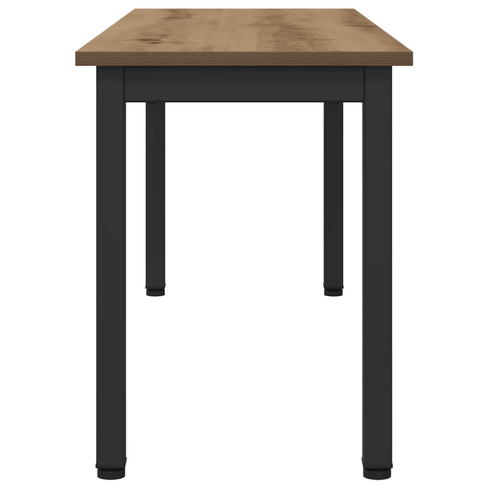 Lavice Umělecký Dub 110 X 35 X 45 Cm Kompozitní Dřevo
